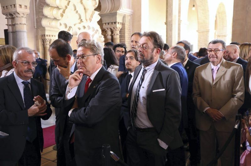 Toma de posesión de Javier Lambán como presidente de Aragón