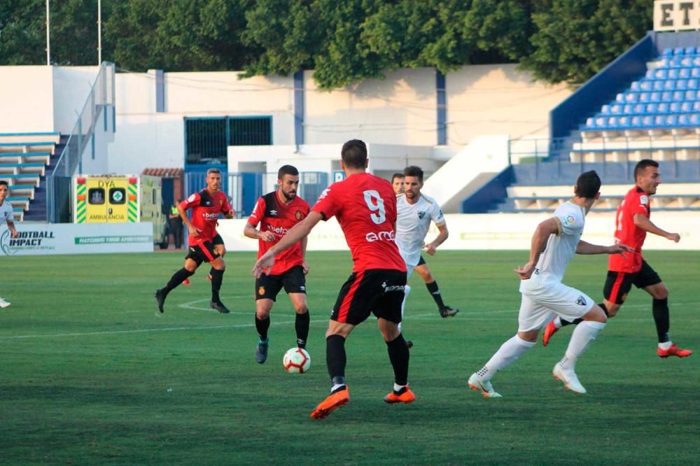 El Mallorca muestra su candidatura ante el Málaga