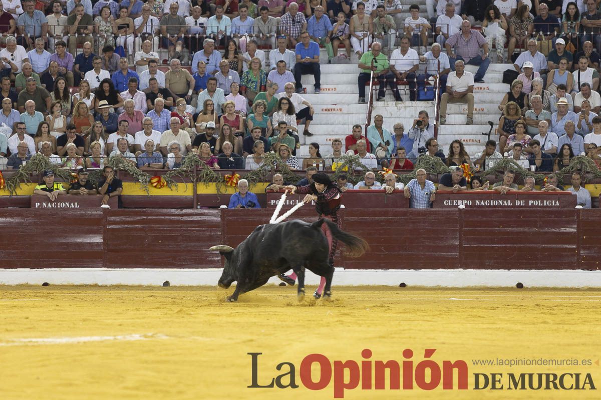 Tercer festejo de la Feria Taurina de Murcia (Talavante, Paco Ureña y Roca Rey), en imágenes