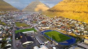 Estadio del Klaksvíkar.