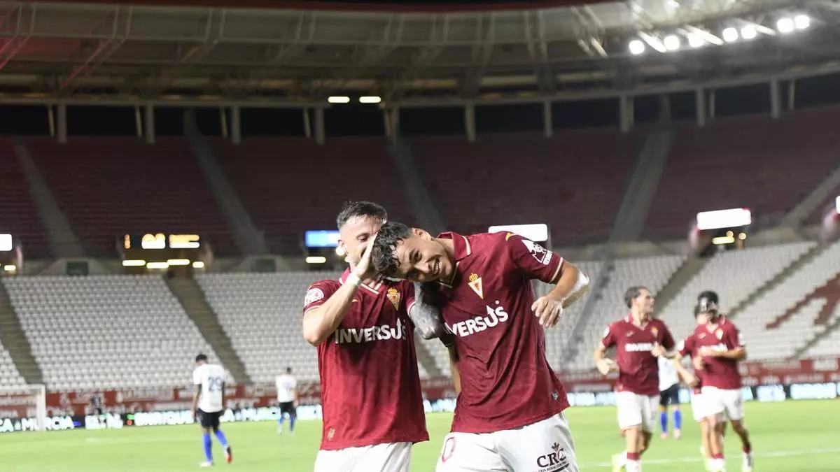Meca celebra el gol