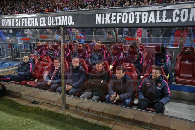 CUARTOS DE FINAL COPA DEL REY. ATLÉTICO DE MADRID 2- FCBARCELONA 3