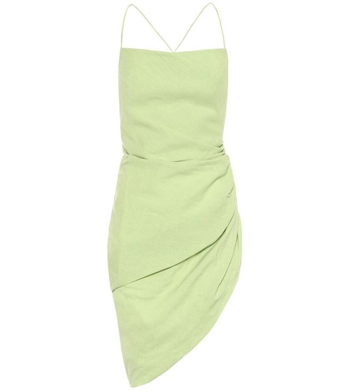 Vestido verde pastel, de Jacquemus