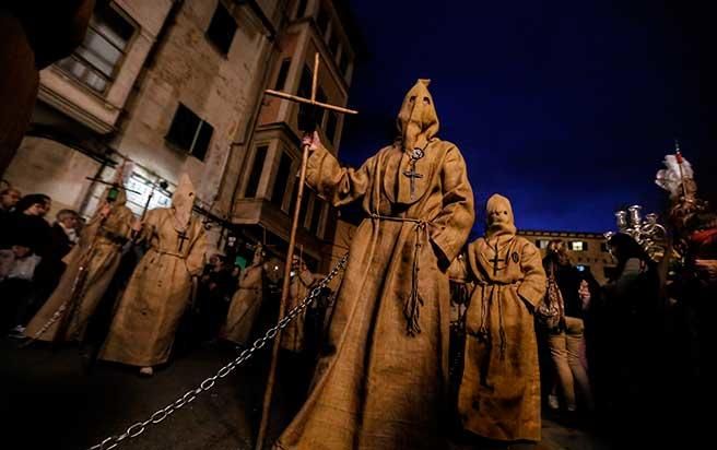 Prozession am Gründonnerstag in Palma