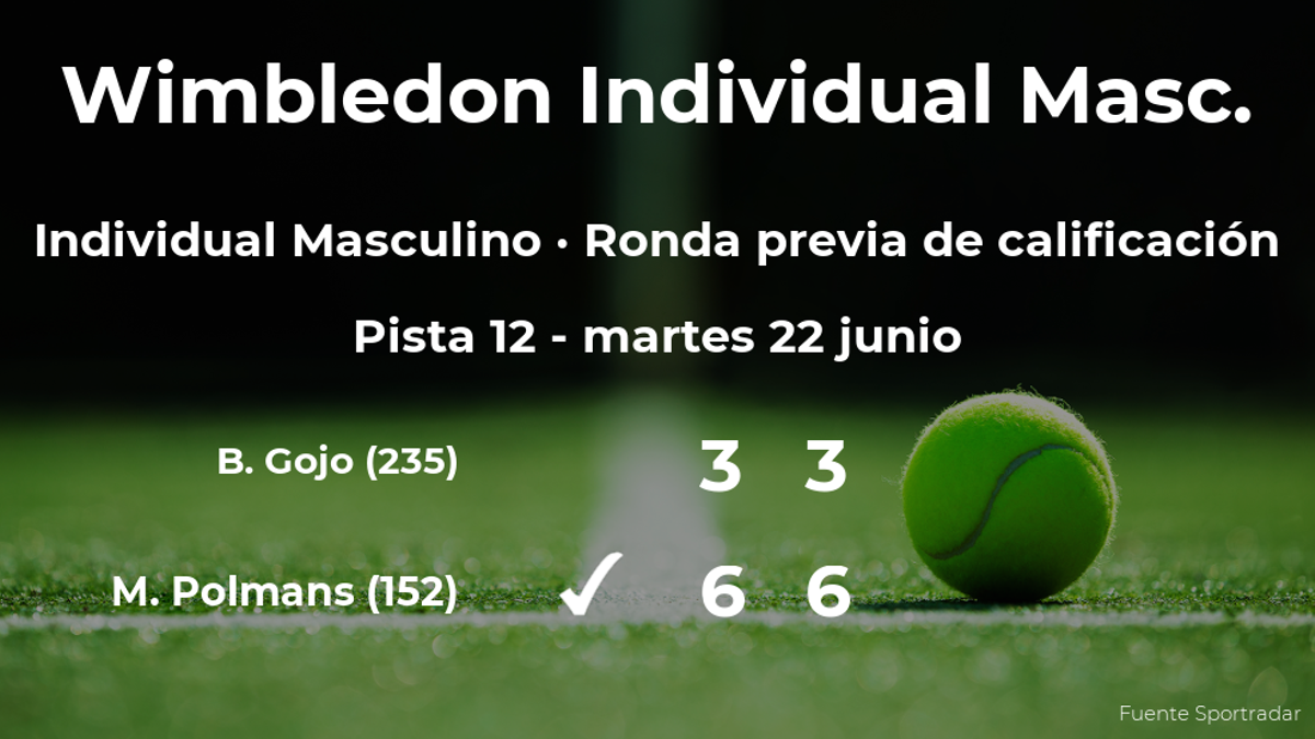 Marc Polmans pasa a la siguiente fase de Wimbledon