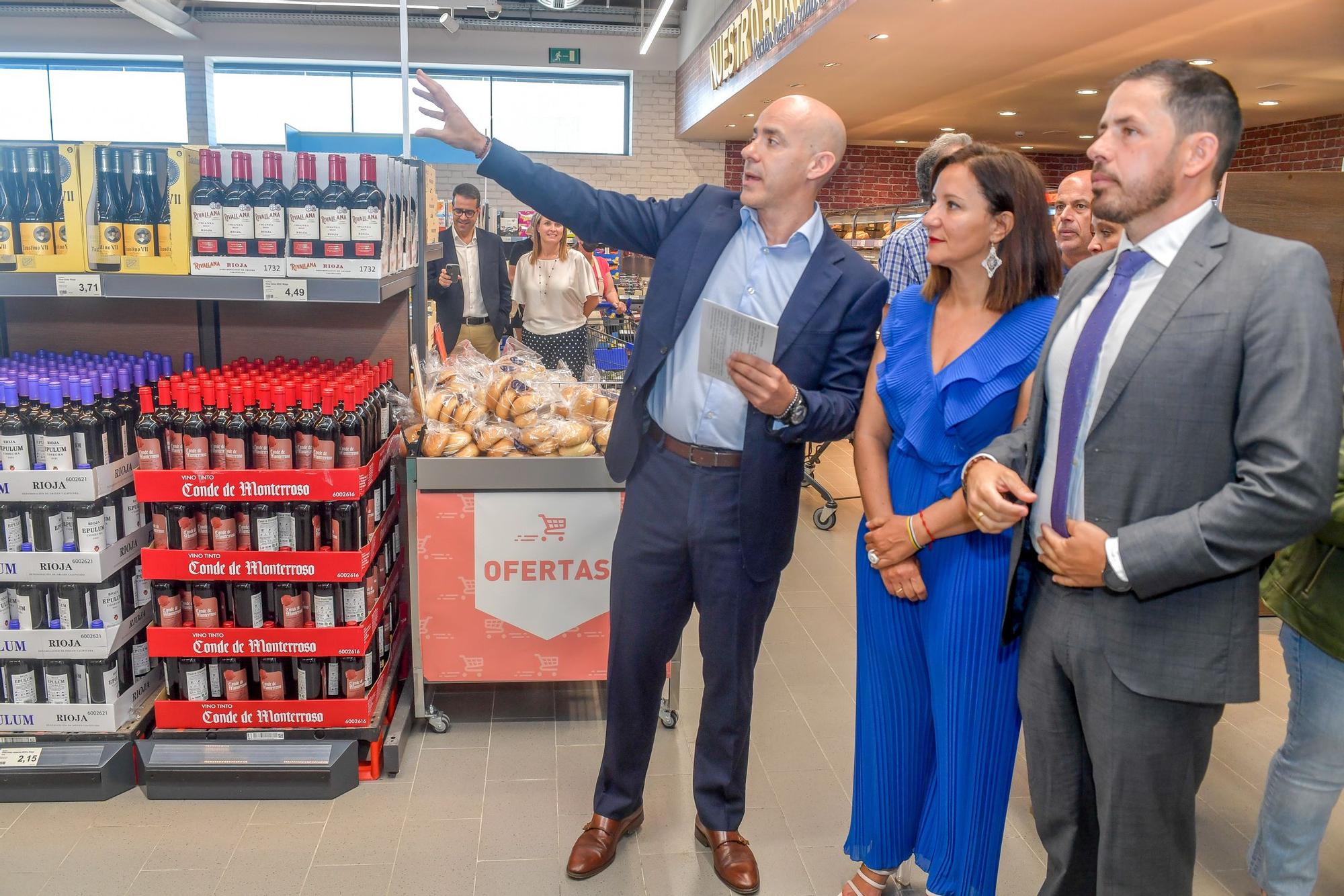 Inauguración del ALDI en Telde