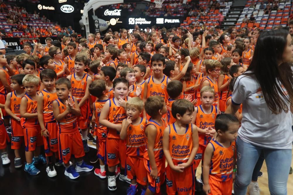 La presentación del Valencia Basket, en imágenes