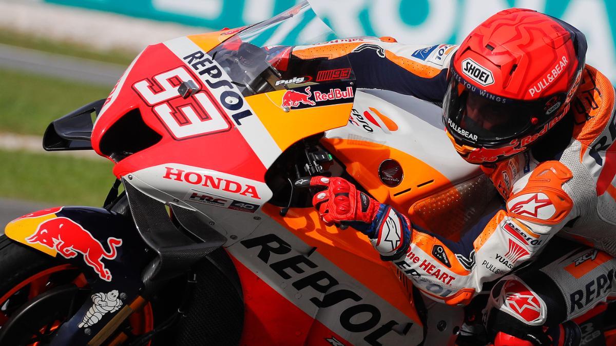 Marc Márquez en su etapa con el Repsol Honda