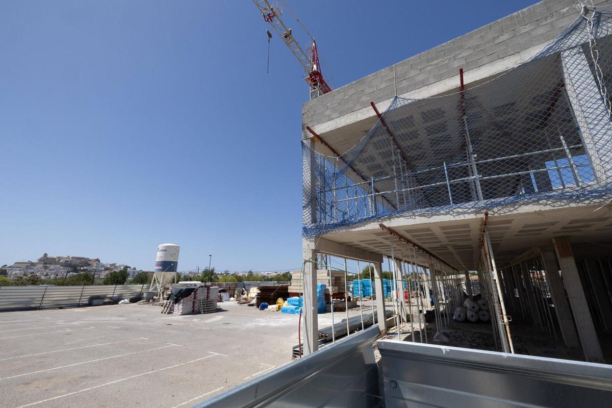 Las obras en el centro de acogida de es Gorg