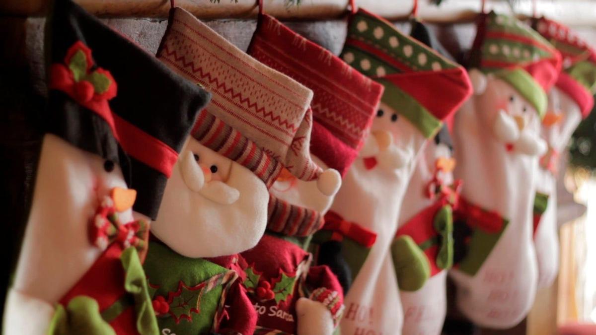Los calcetines navideños en Reino Unido