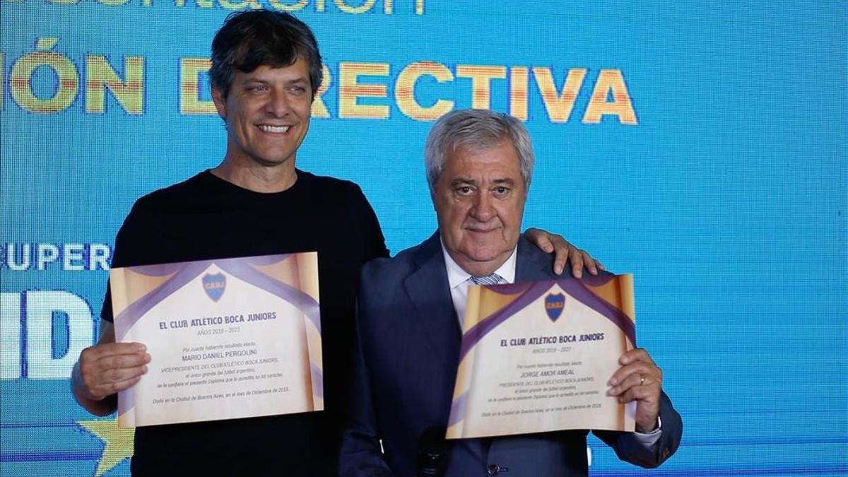 Ameal es el nuevo presidente de Boca Juniors