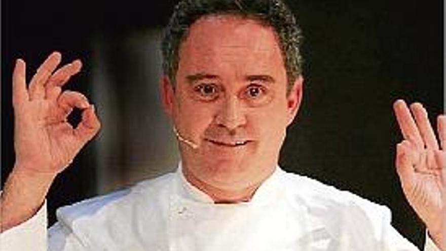 Ferran Adrià està promocionant el seu últim llibre d&#039;El Bulli a Londres.