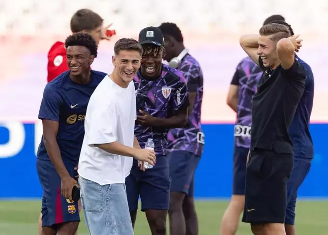 FC Barcelona - Athletic Club, el partido de la jornada 2 de LaLiga EA Sports, en imágenes.