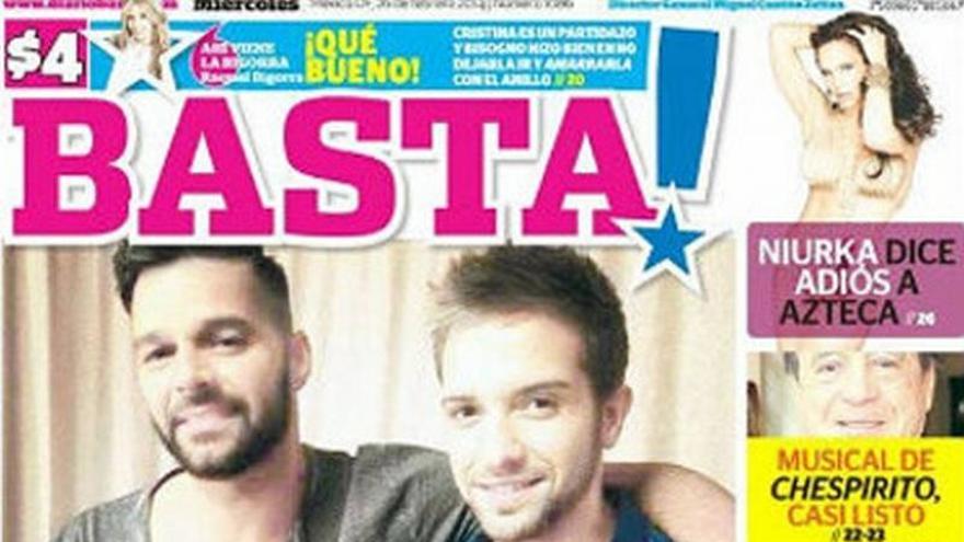 Pablo Alborán y Ricky Martin, pareja más que musical según un diario mexicano