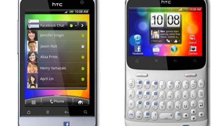 Los Facebook Phones de HTC