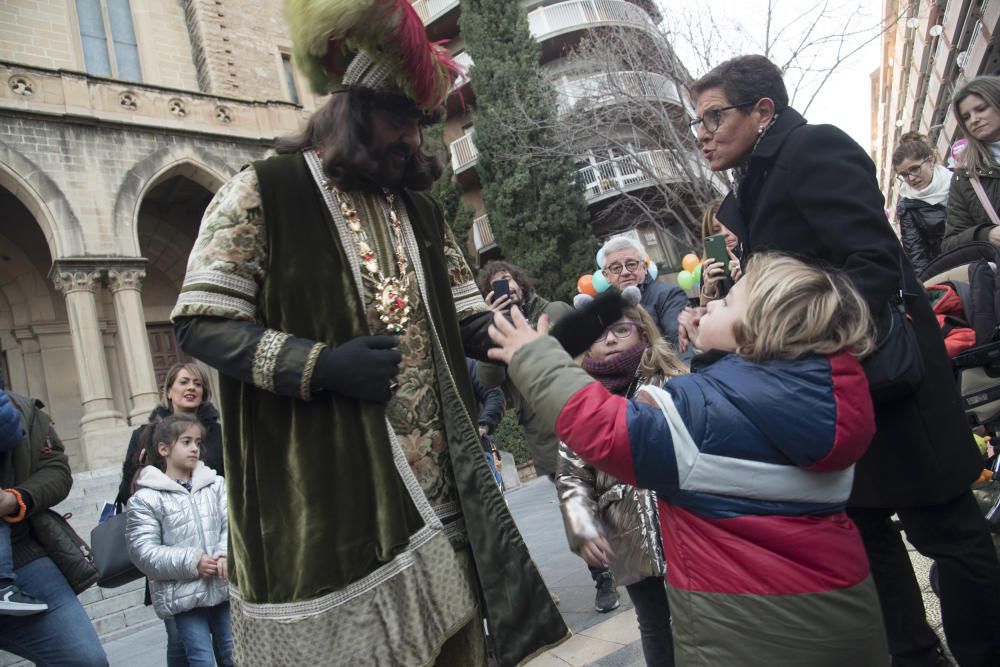 L''arribada del Príncep Assuan a Manresa