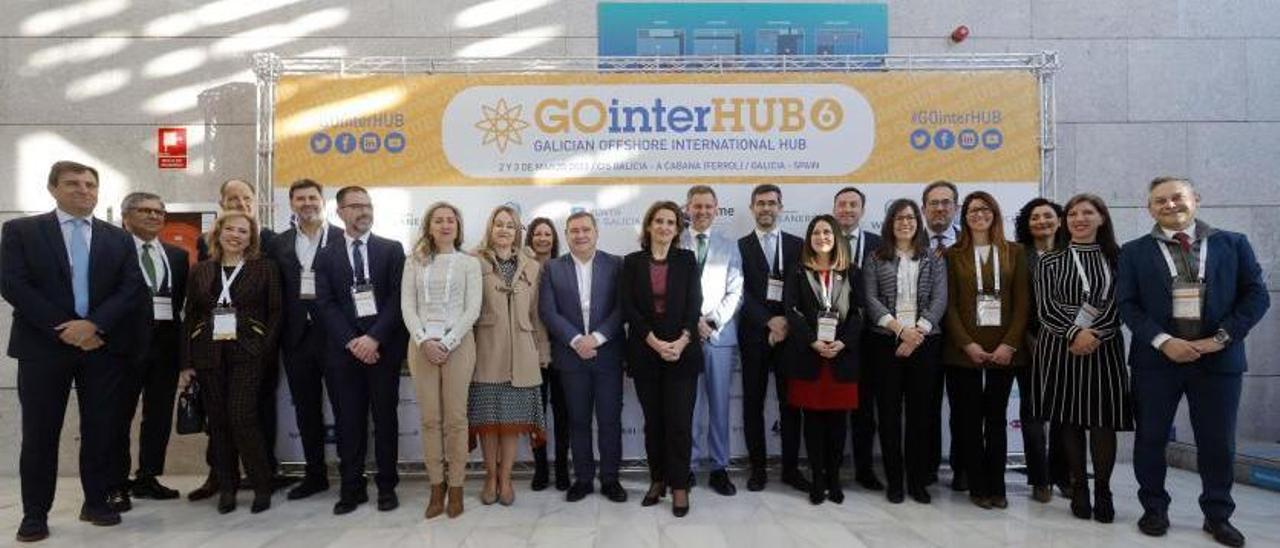 La organización del GOinterHUB con Ribera.