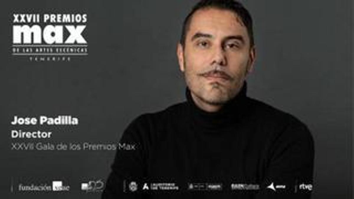 El dramaturgo tinerfeño José Padilla dirigirá la ceremonia de los Premios Max en el Auditorio