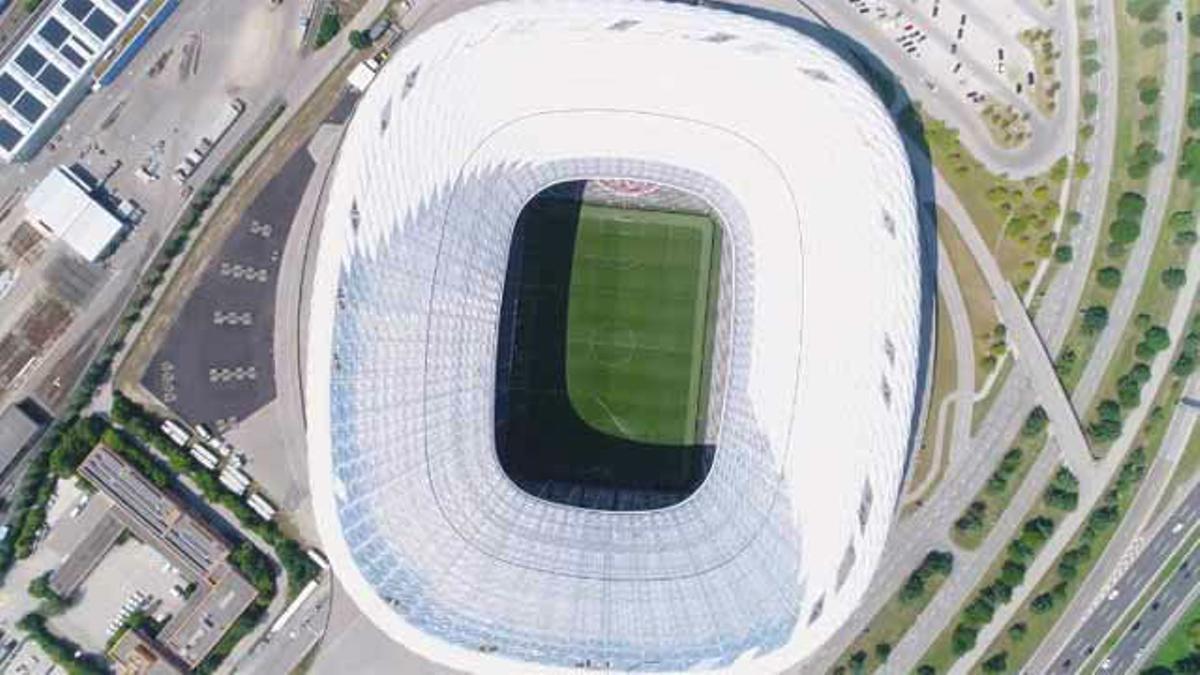 Así se construyó el Allianz Arena
