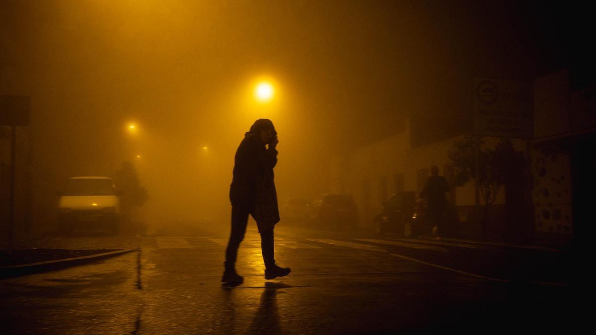 los chaparrones ya caen en el suroeste de Tenerife