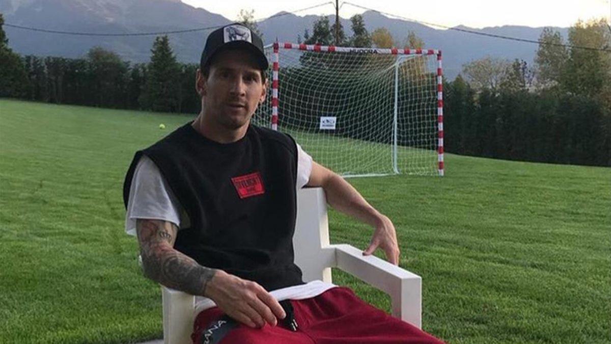 Messi descansa en su casa de Bolvir