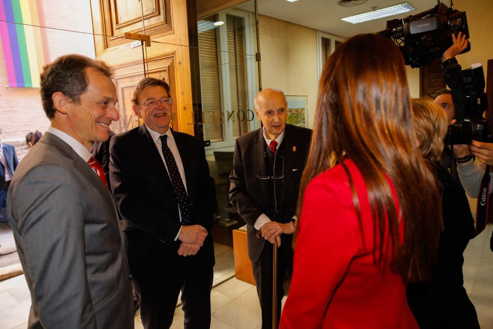 Homenaje a Margarita Salas en el Consell Valencià de Cultura