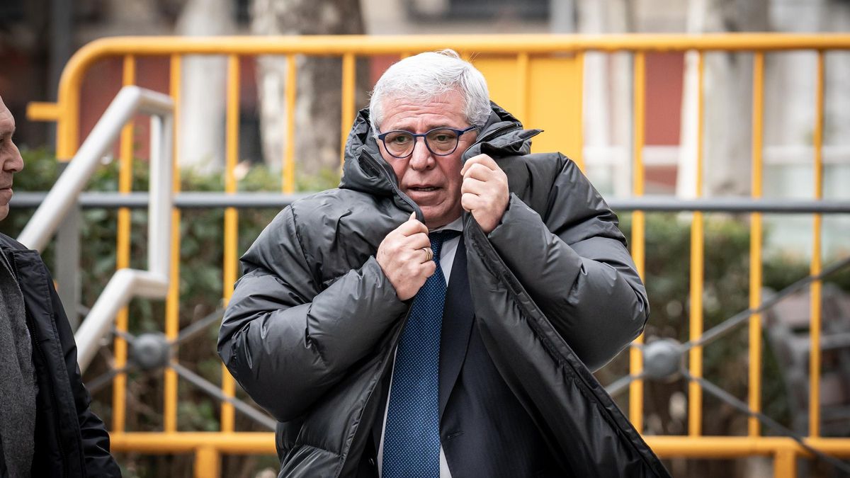 Carlos Salamanca, ex comisario jefe del aeropuerto de Barajas, en la Audiencia Nacional