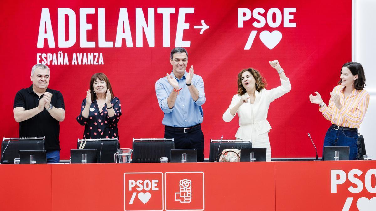 Sánchez traslada a la Ejecutiva del PSOE que no contempla el bloqueo ni la repetición de elecciones