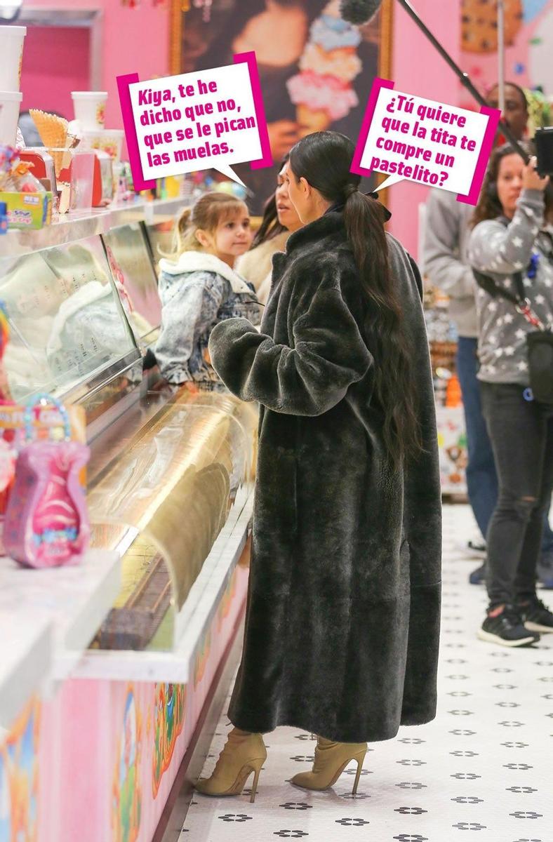 Kim Kardashian mima mucho a su sobrina