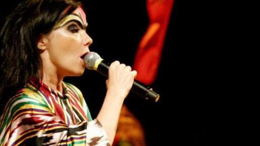 La cantant islandesa Björk.