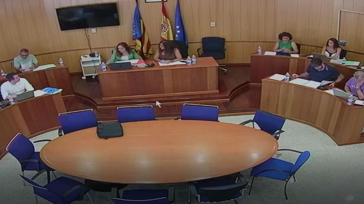 Pleno de este martes en San Antonio de Benagéber.