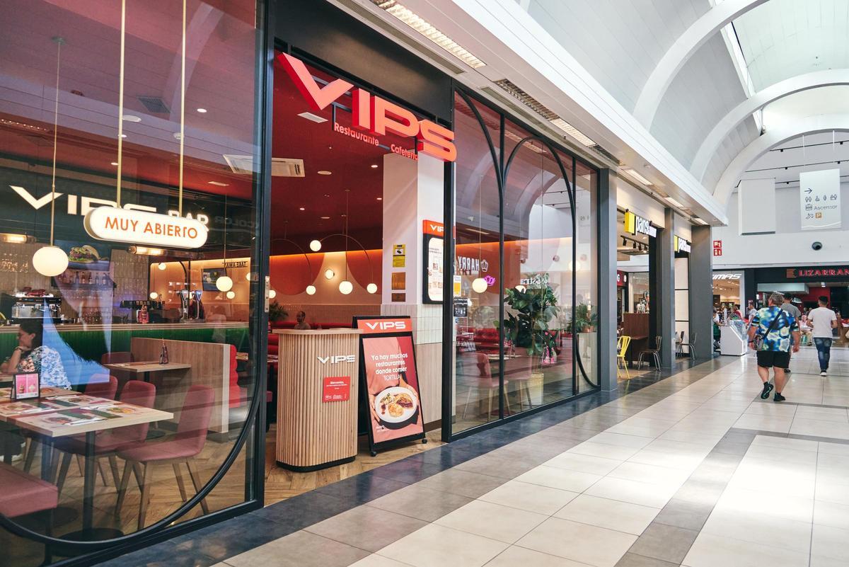 VIPs, en el Centro Comercial Ruta de la Plata de Cáceres.