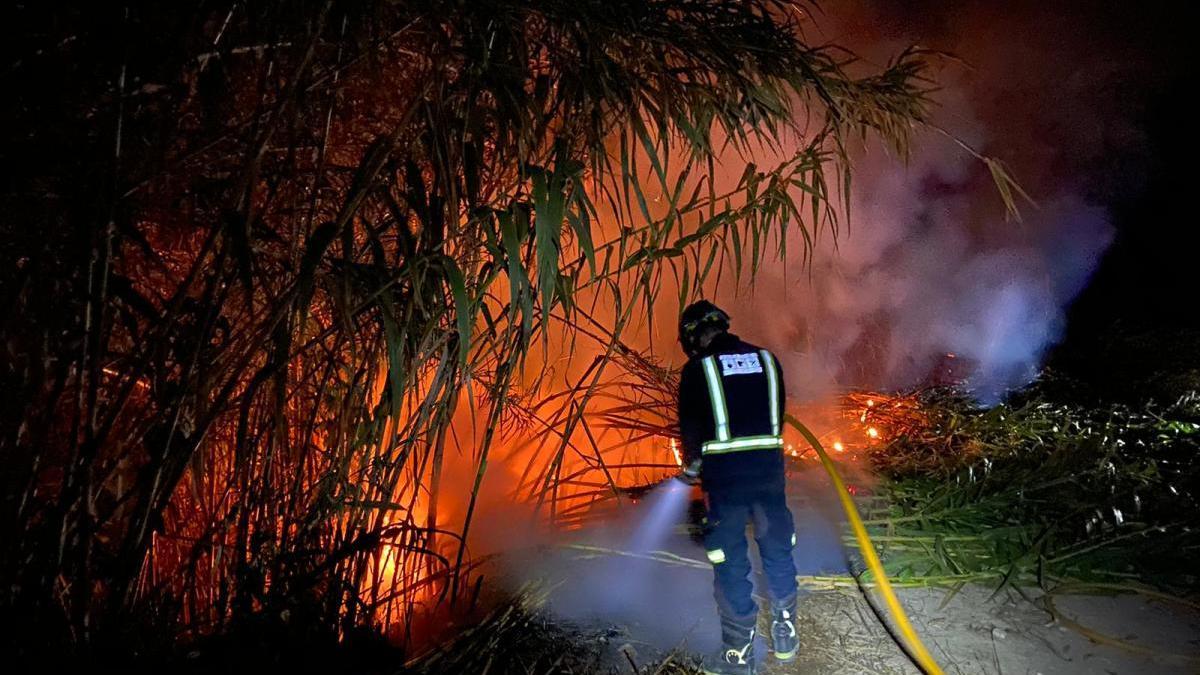 Nuevo incendio en el paraje ciezano de &#039;El Menjú&#039;