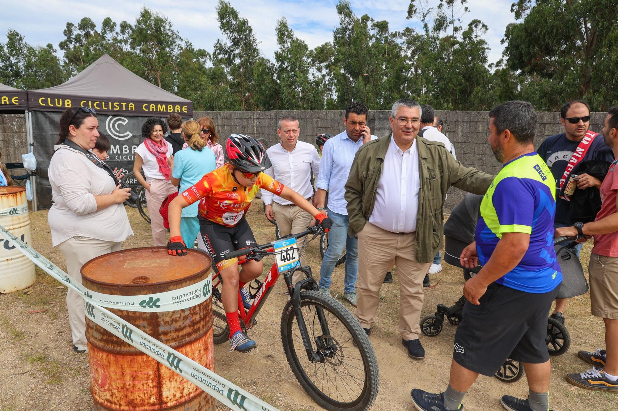 La VII Mini BTT Concello de Ribadumia brilla sobre dos ruedas