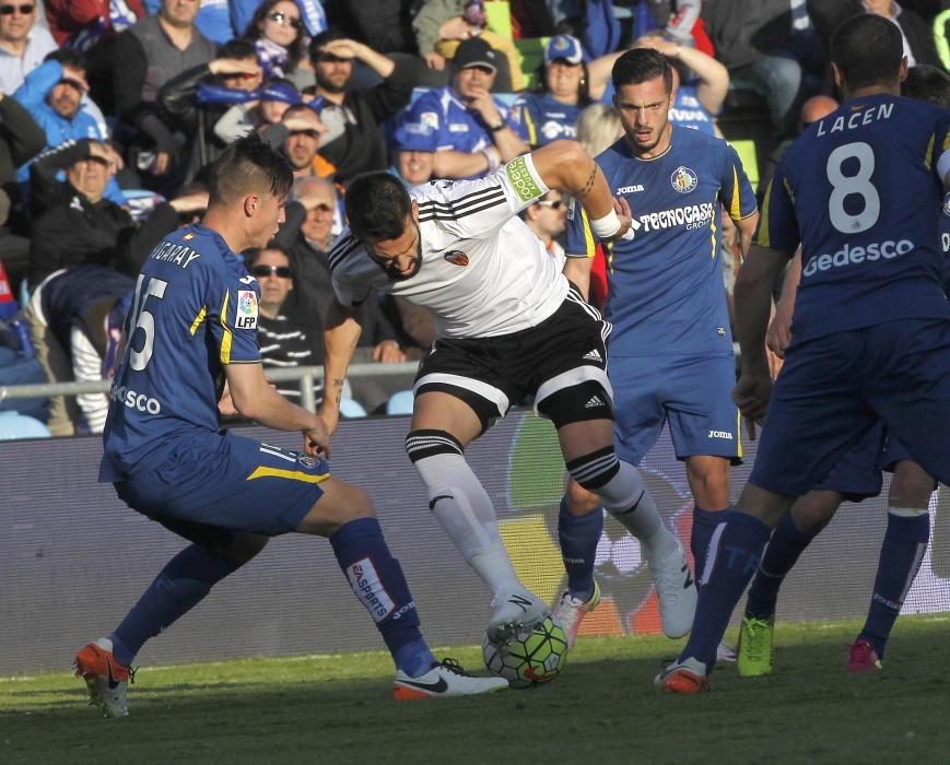 Las mejores imágenes del Getafe - Valencia