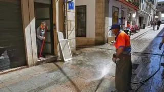 Cruzada de limpieza para dejar a punto Cáceres en Semana Santa