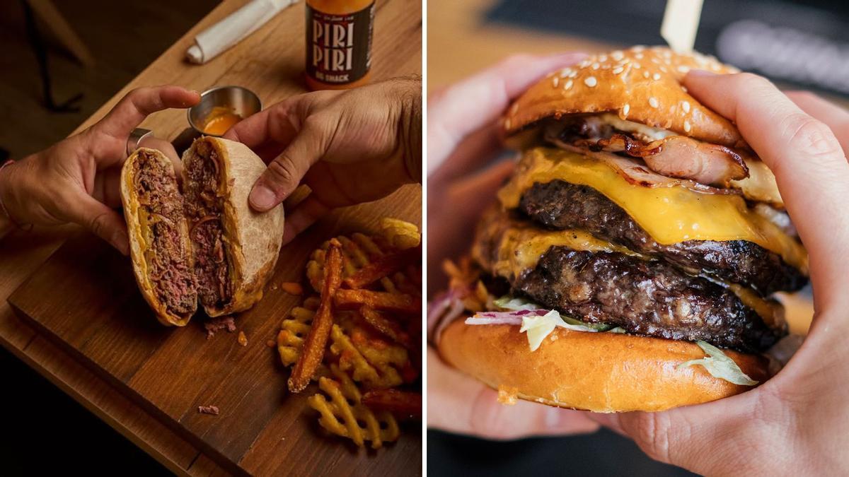 Las hamburguesas arrasan en el delivery.
