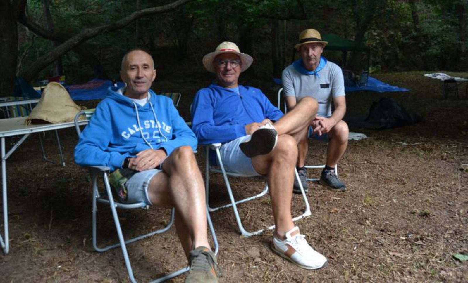 Julio Martínez, Paco Jarén y José Antonio Rico. 