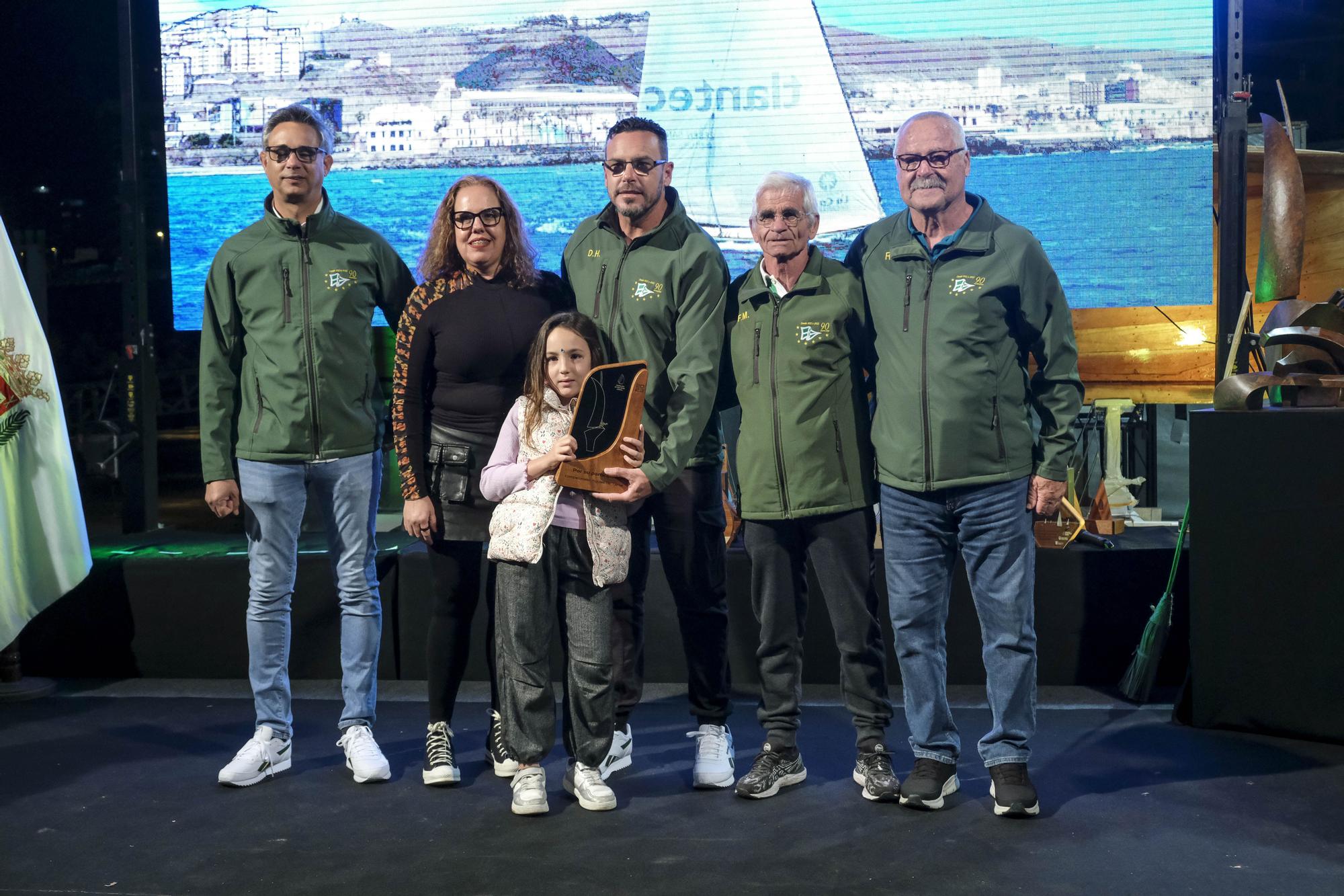 Entrega de trofeos de vela latina de la temporada 2023