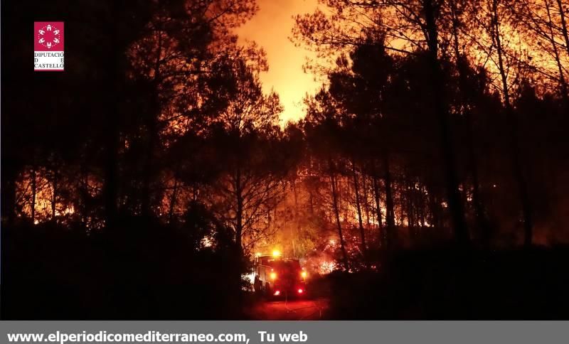 Incendio en Serra d'Espadà 25/7