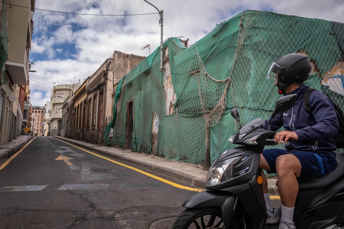 Viviendas abandonadas en El Toscal.
