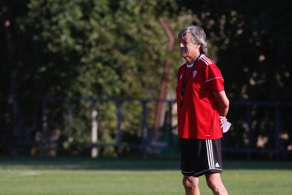 Ultimo entrenamiento antes del comienzo de la Liga