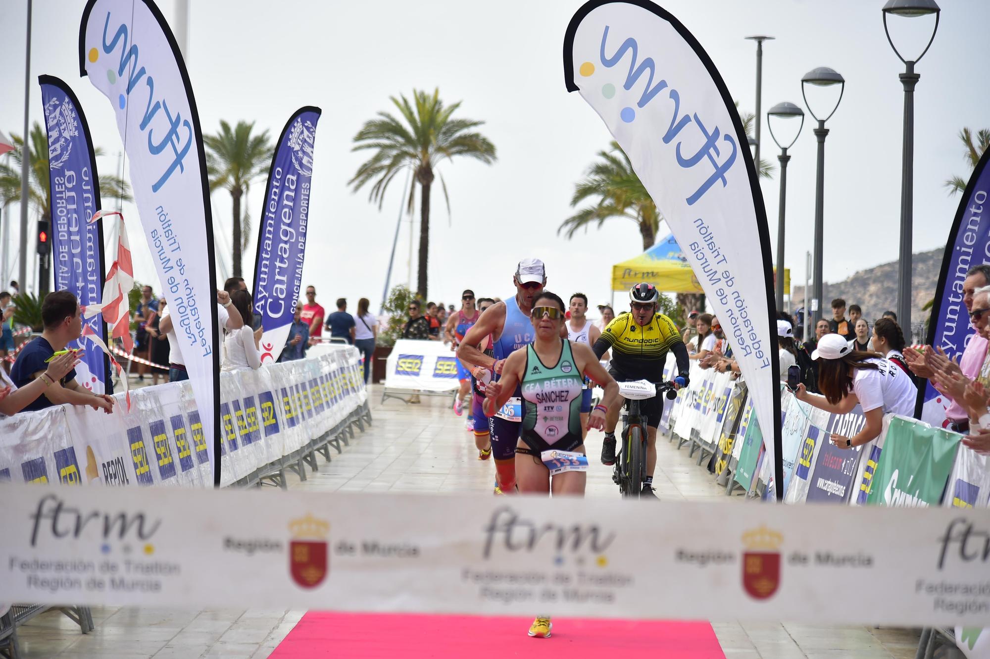 Las mejores fotos del Triatlón Ciudad de Cartagena 2023.