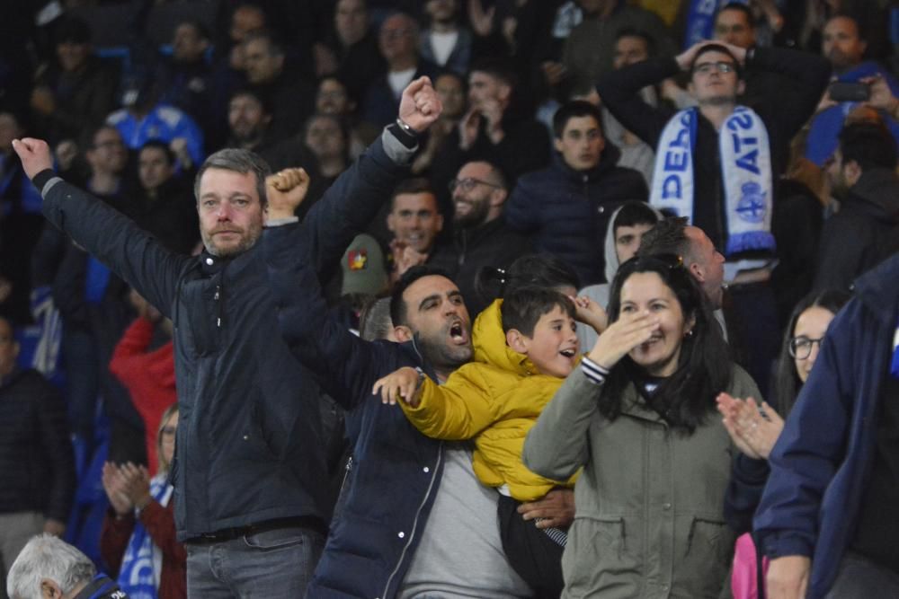 Penalti, el gol y la celebración del Dépor