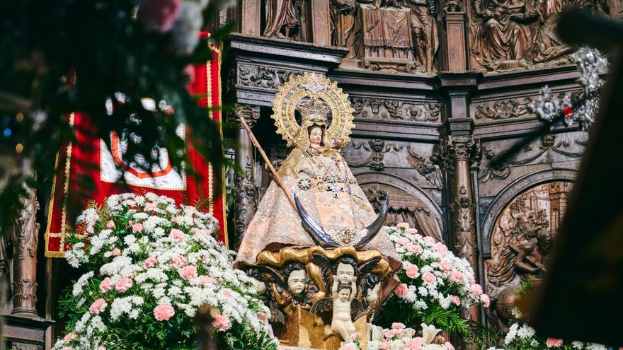 La Virgen que resistió al bombardeo de Cáceres
