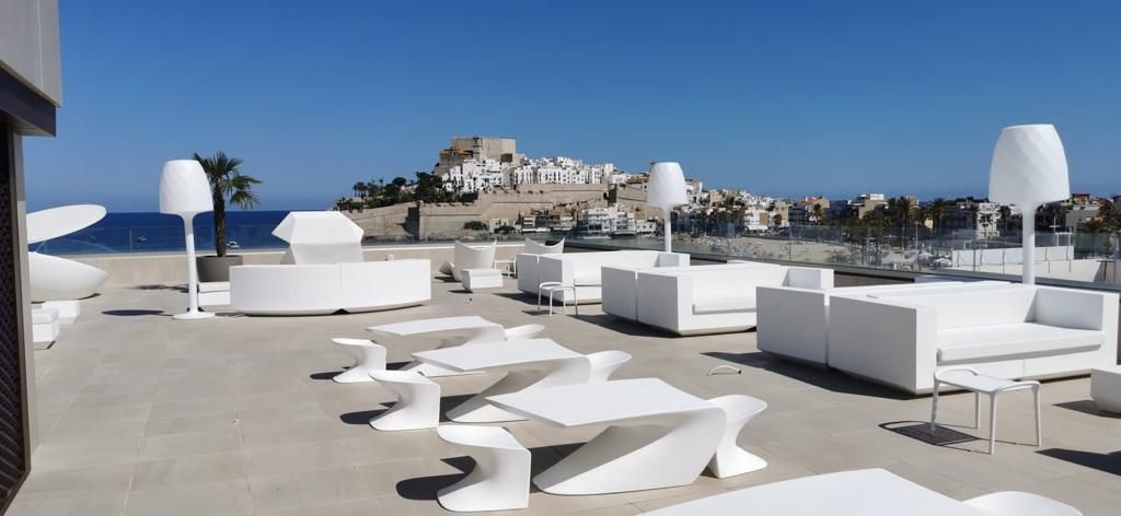 La nueva terraza del Hotel & Spa Castillo de Peñíscola que ofrece las mejores vistas