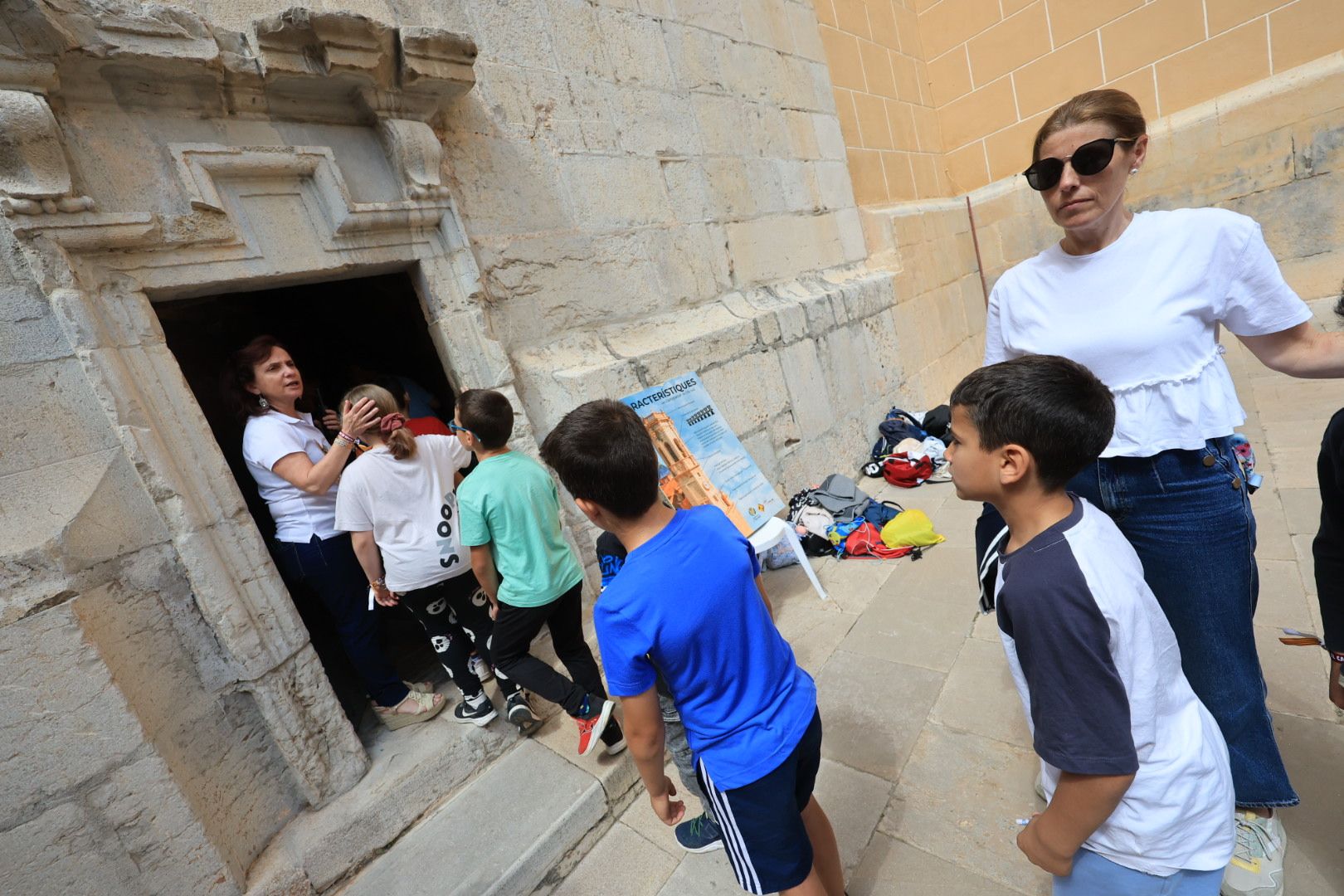 FOTOGALERIA I Les imatges de l'exitosa pujada al campanar de l'arxiprestal de Vila-real