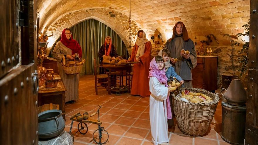 El pessebre vivent de Peralada arriba als quaranta anys amb nous espais per visitar