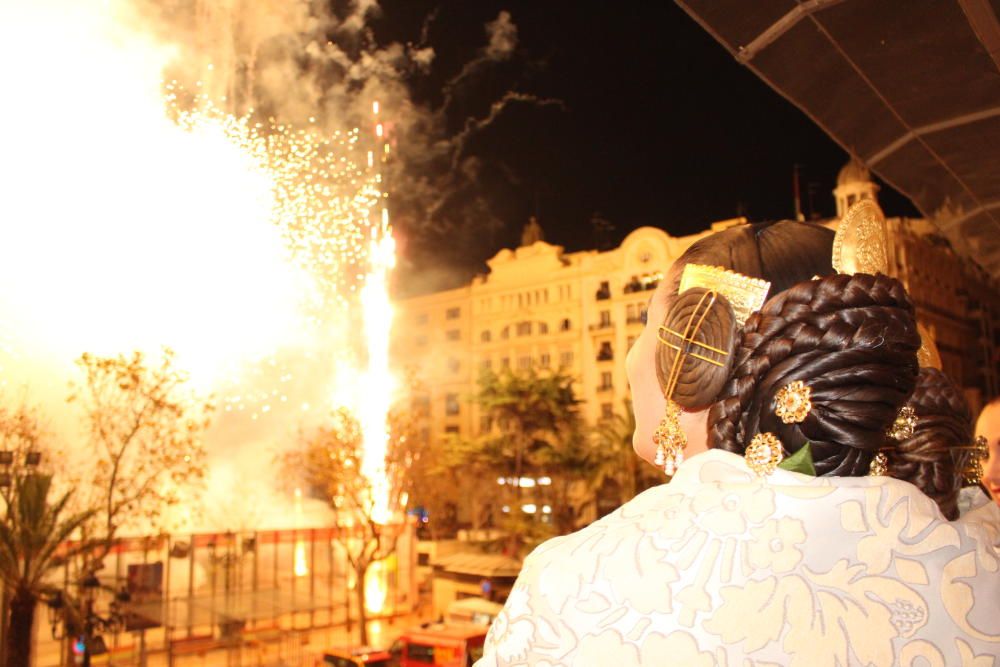 Fallas 2020. Mascletà nocturna del día 7