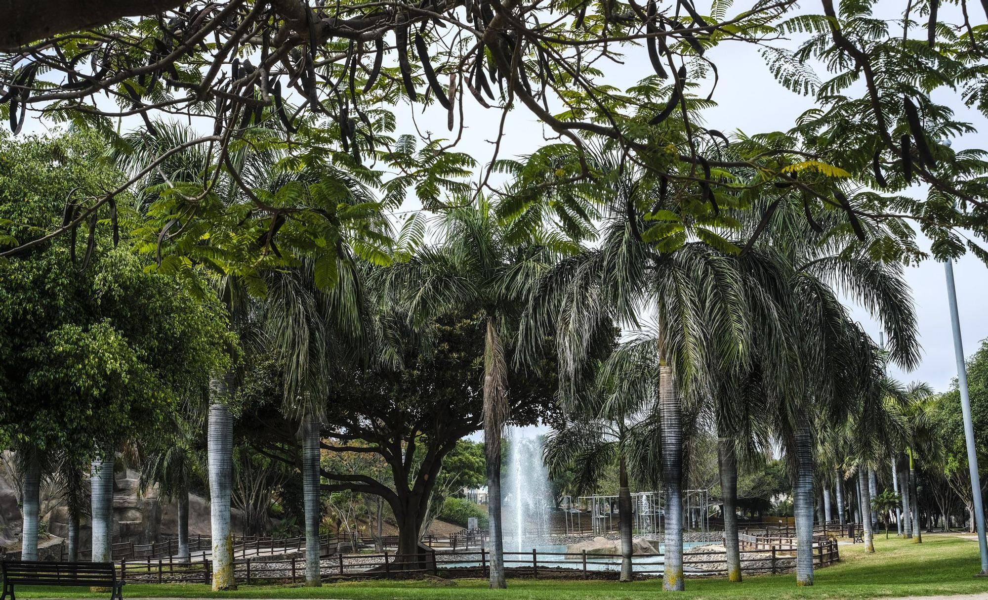 El lago del parque Juan Pablo II presenta nuevo aspecto tras su renovación